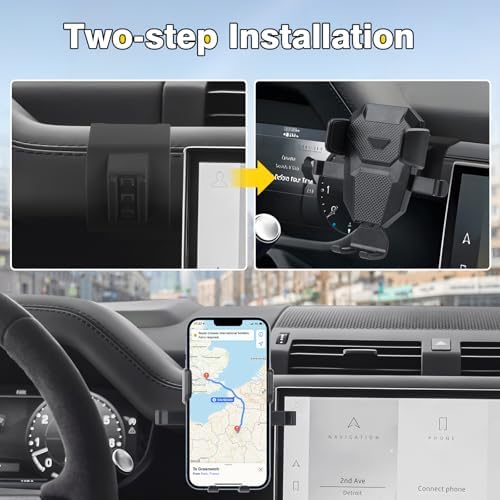 Premium Adjustable Car Phone Holder for 2023-2025 Land Rover Defender – Ultra-Stable Air Vent Mount for Secure Device Cradling, Effortless Installation & Enhanced Viewing Angles – Perfect Accessory for Modern Drivers