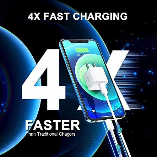 Compact 20 W USB C Wall Charger by Seyas – Fast Charging Adapter for i Phone, i Pad, Air Pods, Pixel, Galaxy, Switch – Dual-Pack with Enhanced Compatibility and Safety Features for Everyday Convenience
