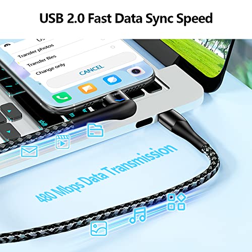 Revolutionary Magnetic Type C Charging Cable – 100 W Fast Charge (5 A, 5 ft) with 3 Versatile 5-Pin Connectors for Seamless Compatibility with Mac Book Pro 2020, i Pad Pro 2020, Pixel, Switch, LG & More – Durable & Tangle-Free Solution for Instant Power Delivery