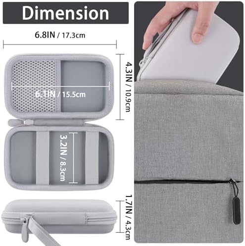 Premium Hard Shell Case for Anker Zolo Magnetic Power Bank – Shockproof, Lightweight Travel Accessory for 5,000 m Ah & 10,000 m Ah Mag Safe Battery Packs – Sleek Black Design for Optimal Protection and Portability