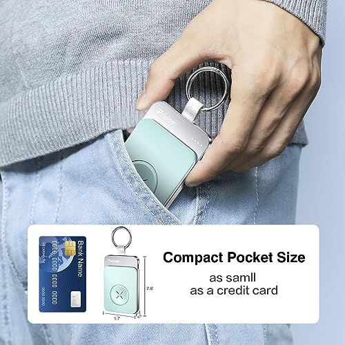 Compact Magnetic Apple Watch Charger Power Bank – 1500 m Ah Keychain Fast Charging Solution for All Models (Series 2-10, SE, Ultra) – Ultimate Portability and Enhanced Compatibility for On-the-Go Lifestyle