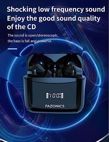 Experience Ultimate Audio Freedom with Quickpods M50 Pro True Wireless Earbuds – Bluetooth 5.3 with ANC & ENC, 36-Hour Playtime, IPX5 Waterproof Design, Ergonomic Comfort for i Phone & Android Users – Stylish Black with LED Power Display Charging Case