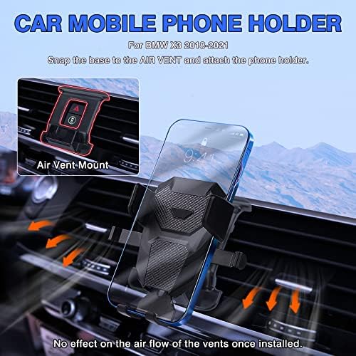 Optimize Your Driving Safety with the Karltys F150 Air Vent Phone Holder – Ideal for 2015-2020 Ford F-150 | Hands-Free Mount Compatible with 4-7 Inch Smartphones | Effortless Installation & Robust Stability for Reliable Navigation on the Go