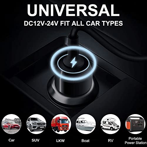 Ultimate High-Performance Car Charger for Starlink Mini Satellite Antenna & Router – Reliable 12 V-24 V DC Power Supply for Uninterrupted Internet Connectivity on Road Trips and Outdoor Expeditions