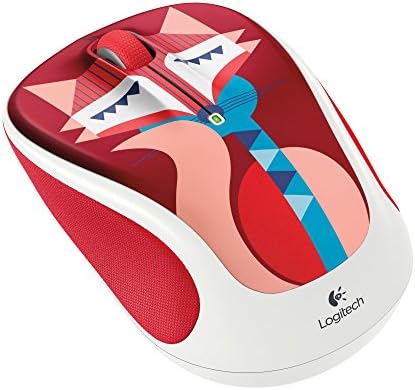 Logitech Francesca Fox Wireless Optical Mouse – Stylish Ergonomic Design for Enhanced Comfort and Versatile Compatibility in Your Workspace