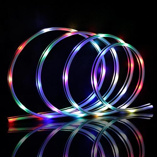 Transform Your Charging Experience with the 10-Foot 2-in-1 USB Type C Cable Featuring LED Light Show – Fast Charging for Samsung Galaxy S20, S10, S9 & LG V40 – 17 Dynamic RGB Color Modes & Convenient Control for Enhanced Functionality and Style