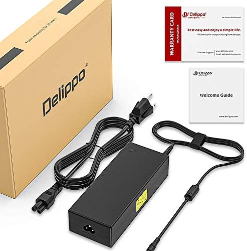 Delippo 150 W High-Speed Laptop Charger for Asus G53 & G74 Series – Enhanced Compatibility with Advanced Safety Features and LED Indicator for Optimal Performance – Reliable Replacement Power Adapter for Efficient Charging and Longevity