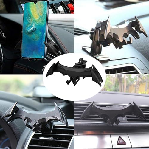 Universal Gravity Car Vent Bat Phone Holder – Automatic Locking Hands-Free Accessory for Safe Driving – 360-Degree Rotation and Seamless Compatibility with Most Smartphones – Durable and Easy to Install – Enhance Your Vehicle’s Interior with a Stylish Design and Effortless Navigation