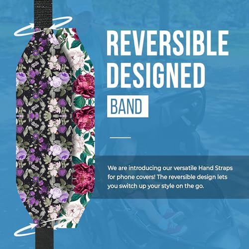 Floral Lace Anti-Slip Phone Grip Strap Set – Customizable Detachable Holder for Enhanced Smartphone Security, Reversible Design for Personalized Style, and Effortless Wireless Charging Compatibility – Elevate Your Daily Mobile Experience with Fashion and Functionality