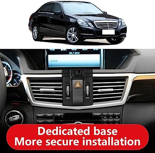 Premium Car Phone Holder for 2024-2025 Mercedes-Benz E-Class E350 E450 – Sleek Dashboard Mount for Safe Navigation & Hands-Free Use – Enhanced Stability and Aesthetic Integration for Ultimate Driving Experience