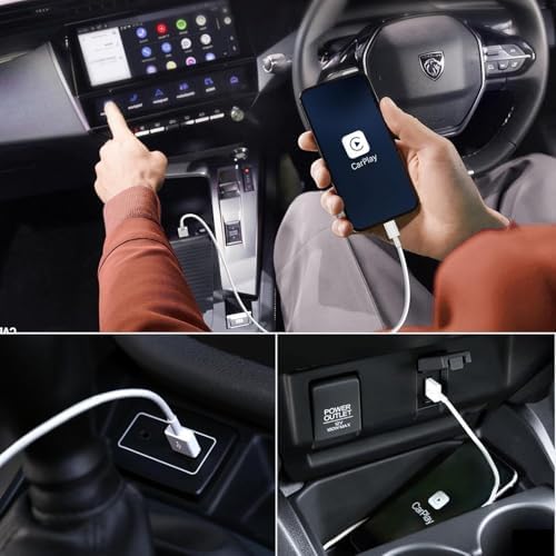Car Carplay Cable for iPhone 16 15 Pro/Pro Max/Plus,3/3/6/6FT USB A to USB C Fast Charging Cord for iPhone 16 15 Charger,USBC Car Charger for Apple 16 15/iPad Pro-Dark Blue – Enhanced Compatibility and Speed