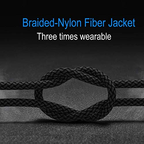 High-Speed USB Type C Cable 3-Pack – Durable Nylon Braided Charger for i Phone 16, Galaxy S24 & PS5 – Versatile 10 ft, 6.6 ft, 3.3 ft Lengths for Rapid Charging and Data Transfer – Enhanced Compatibility for All Modern Devices