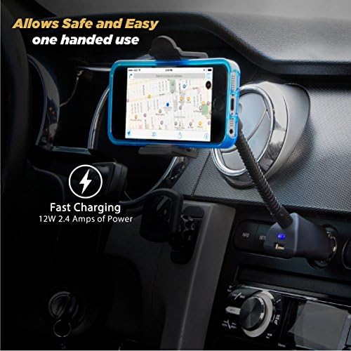 Scosche HDVM 3-in-1 Universal Cell Phone Mount: Versatile Suction Cup Holder for Windshield, Dashboard, and Vent – Compatible with i Phone 16/15/14/13/12 & Smartphones Up to 3.5 Inches – Enhanced Stability for Safe Hands-Free Use