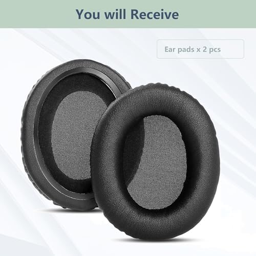 Upgrade Your Listening Experience with Premium Replacement Earpads for Panasonic WF950 Wireless Headphones – Luxurious Protein Leather and Plush Memory Foam for Unmatched Comfort and Superior Sound Quality