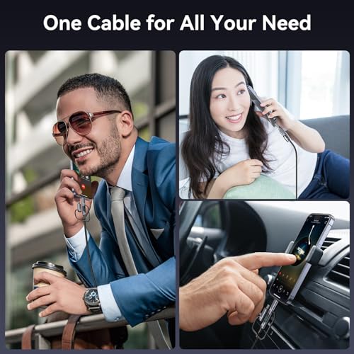 Transform Your Power Management with the 6-in-1 Multi Charger Cable: High-Speed PD 60 W Charging, Real-Time LED Indicator, and Universal Device Compatibility for Smartphones, Tablets, and Laptops – 4 ft Robust USB Cord for Home, Office, and Travel Versatility