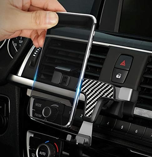 Elevate Your Driving Experience with the i JDMTOY Gravity Smartphone Holder – Precision Dash Mount for BMW F30/F31 3 Series and F32/F33 4 Series – Unobtrusive Design, Secure Clip-On Fit, Perfect for Hands-Free Navigation and Music Control, No Air Vent Interference