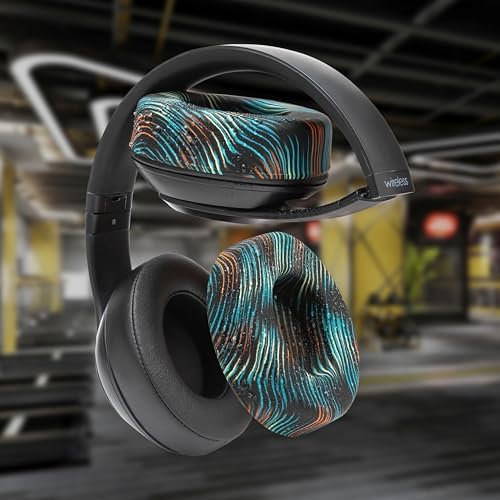 Upgrade Your Beats: WC Sweat Z Studio Earpad Covers for Studio 2 & 3 | Revolutionary Sweatproof Design, Effortlessly Washable, Perfect Fit | Unmatched Protection for Headphones & Enhanced Comfort