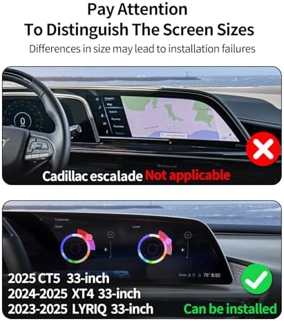 Maser Weller Cadillac Phone Holder – Premium Mag Safe Compatible Mount for Lyriq (2023-2025), CT5 (2025), and XT4 (2024-2025) – 33-Inch Screen Stability for Effortless Navigation and Enhanced Connectivity