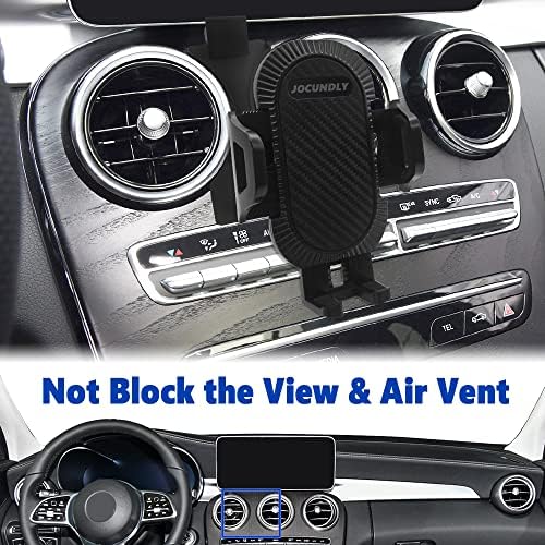 Premium Car Phone Mount for 2019-2021 Mercedes Benz C Class & 2020-2022 GLC Class – Thick Case Compatible Mobile Holder for Seamless Navigation & Hands-Free Calling, Effortless Air Vent Installation, Stylish Automotive Accessory for All Smartphones