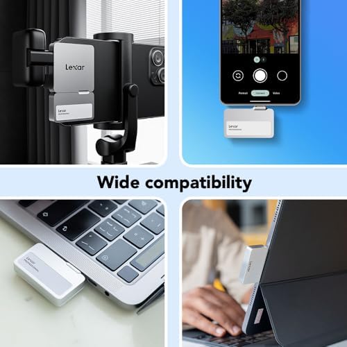 Elevate Your Connectivity with the Lexar Professional Go Portable USB-C Hub – Ultra-Compact 4-Port Design for Lightning-Fast Data Transfer Up to 10 Gbps – Perfect for Smartphones, PCs, Macs, and Tablets – Maximize Productivity On-the-Go!