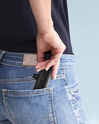 i WALK Compact 4500 m Ah USB-C Power Bank – Ultra-Lightweight Portable Charger for i Phone 16/15, Samsung Galaxy S25/S24/S23, and More – Fast Charging, Versatile Compatibility, Stylish Purple Design for On-the-Go Power Solutions