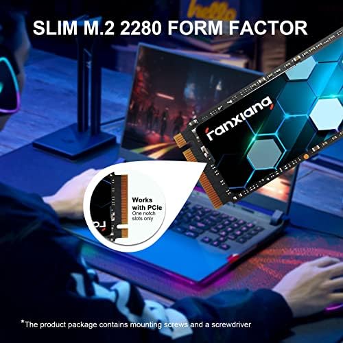 Experience Lightning-Fast Performance with the S500 Pro 256 GB NVMe SSD – High-Speed M.2 PCIe Gen3 x4 Solid State Drive for Enhanced Computing Efficiency, Blazing Read Speeds Up to 3200 MB/s, Ideal Upgrade for Laptops and Desktops, Featuring Reliable SLC Cache and 3 D NAND TLC Technology for Superior Data Management – Transform Your Workflow with Seamless Multitasking and Quick Load Times Today!