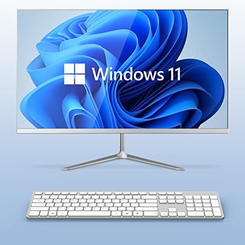 JOYACCESS Rechargeable Silent Wireless Keyboard – Sleek Silver-White Design for Mac, PC & Laptop | Versatile 2.4 G USB Connectivity | Water-Resistant, Noise-Free Typing for Enhanced Focus & Productivity | Compatible with Windows, i OS & Android Devices | Lightweight & Slim for On-the-Go Professionals