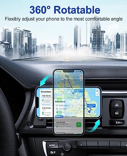 Beeasy 15 W Wireless Car Charger & Automatic Phone Holder – Fast Charging Car Mount for i Phone, Samsung, Huawei, LG – Innovative Inductive Charging Station with Enhanced Compatibility for Modern Drivers – Stay Powered on the Go