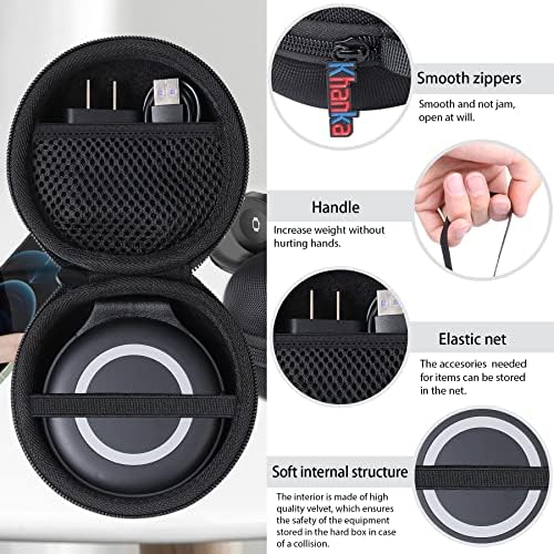 Premium Khanka Hard Case for UCOMX Nano Magnetic 2-in-1 Wireless Charger – Lightweight, Impact-Resistant, and Dustproof Protection for Hassle-Free Travel – Custom-Fit White Design for Ultimate Charging Portability and Style