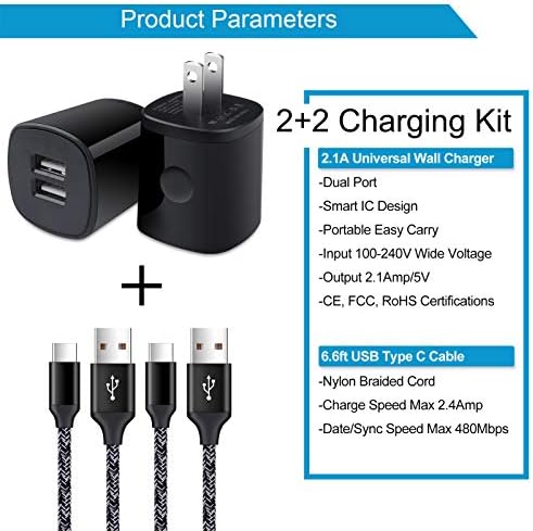 Ultra-Fast Type C Charger Cable for Samsung Galaxy S Series – High-Speed USB-C Charging Solution with Compact Wall Adapter for Unmatched Compatibility and Durability – Ideal for Busy Lifestyles and Travel Needs