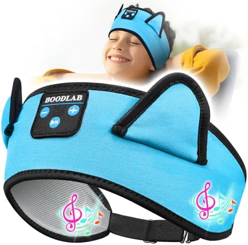 Premium Safe Listening Kids Headphones – Versatile Bluetooth & Wired Connectivity – Ultra-Comfort Stretchy Headband for Secure Fit – Travel-Friendly Audio Gear for Toddlers and Babies – Exceptional Device Compatibility – Lightweight, Durable Design for Everyday Adventures