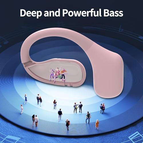 Elevate Your Audio Experience: Premium Bluetooth 5.3 Sport Earbuds with IP7 Waterproof Protection, 24-Hour Playback, Noise-Canceling Technology, and Secure Over-Ear Hooks for Unmatched Performance in Any Environment