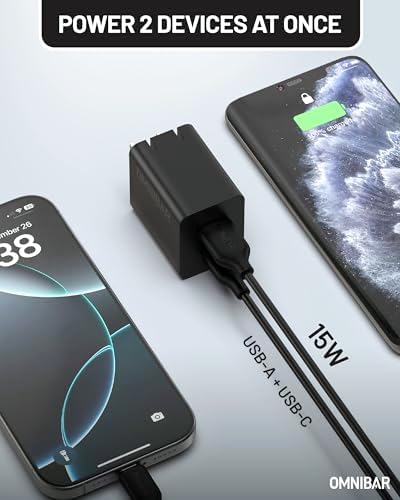 35 W Dual-Port USB C Charger Block – Ga N Fast Wall Adapter with Foldable Plug | PD 3.0 & PPS for i Phone 16/15/14/13, Galaxy S24/S23, Pixel 8/7, Mac Book Air & More – Ultimate Compact Power Solution for Home & Travel