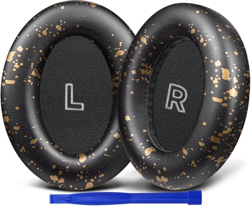 Transform Your Listening Experience with SOULWIT Replacement Earpads for Bose Quiet Comfort Wireless Headphones – Luxurious Ultra-Soft Protein Leather Cushions with Advanced High-Density Noise Cancelling Foam in Elegant Sandstone – Maximum Comfort, Superior Sound Isolation, and Effortless Installation for Extended Headphone Lifespan