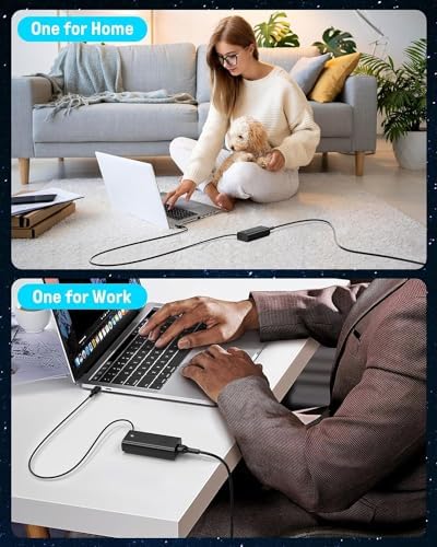 65 W USB-C Charger for Dell Latitude & Inspiron Laptops – Fast Charging Compatibility for 5540, 5530, 7420, 7620 & More – Universal Type-C Adapter for Enhanced Power Efficiency and Versatile Use – Ideal for Dell XPS and Chromebook Series – Reliable Performance with 100-240 V Input and Multiple Output Settings – Upgrade Your Charging Experience with High-Speed Power Delivery!