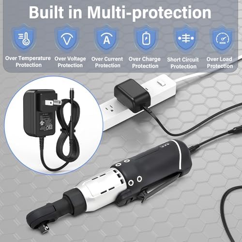 High-Efficiency 12 V Lithium-Ion Charger for Husky H38 Cordless Ratchet Drive – Rapid AC/DC Power Supply for Model 7106 Motor – Lightweight, Durable Accessory for DIY and Professional Tool Performance – Quick Charge Technology for Uninterrupted Workflow