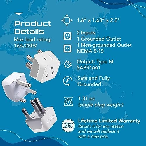 Ultimate Universal Travel Adapter: 35 W Fast Charging Power Converter with PD & QC 3.0, Dual USB-C & Triple USB Ports for Seamless Global Connectivity – Compatible with Type A, C, G, I Outlets for Effortless Charging Across EU, US, UK & Beyond – Perfect Travel Companion for Modern Explorers