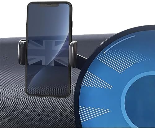 Upgrade Your Mini Cooper with the Persevere Car Phone Holder: Wireless Auto-Open/Close Charging for Circular Displays, Perfect Fit for 4-6.9” Smartphones, Enhanced Compatibility with F65, F66, J01, J05, F01 Models, Effortless Access and Fast Charging for Safe Navigation