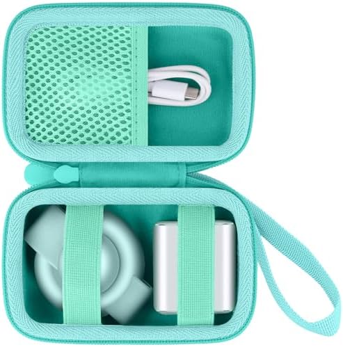 co2 CREA Green Hard Case for Anker Mag Safe UFO 3-in-1 Mag Go Wireless Charger Station – Travel-Friendly Foldable Charging Pad Protector with Enhanced Compatibility and 15 W Fast Charging Capability, Ideal for On-the-Go Charging Solutions