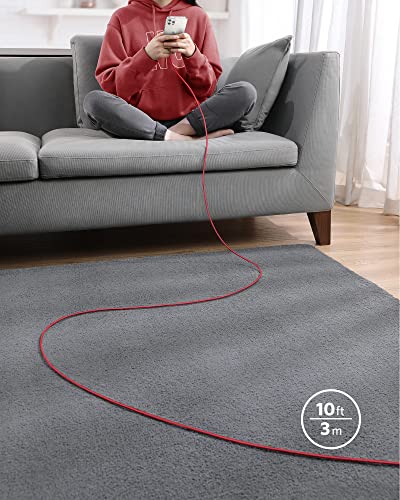 Anker Premium Nylon Braided USB C to Lightning Cable – 6 FT Durable MFi Certified Charger for i Phone 14 and More – Fast Charging & High-Speed Data Transfer Cable for Ultimate Connectivity