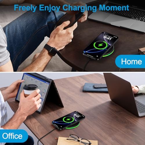 15 W High-Speed Android Wireless Charging Pad with QC Adapter for Google Pixel 9, Samsung Galaxy S25 Series, and Motorola Devices – Anti-Slip Design and Universal Compatibility for Effortless Charging Experience Experience the convenience of rapid wireless charging with our 15 W Android Wireless Charger, engineered for optimal performance with Google Pixel 9, Samsung Galaxy S25 Ultra, and a range of Motorola devices. This charging pad features an anti-slip surface and base, ensuring stability during charging, even with incoming notifications. Equipped with a QC3.0 power adapter, it supports multiple charging modes (5 W, 7.5 W, 10 W, and 15 W) for versatile compatibility, making it ideal for i Phone 16 and other smartphones. Safety is paramount; our charger includes overheating protection, foreign object detection, and short circuit prevention. The case-friendly design accommodates cases up to 5 mm thick, while the intelligent LED indicator provides real-time charging status. Lightweight and space-saving, this charging solution is perfect for home or office use. Included in the package are a 15 W wireless charging pad, QC3.0 adapter, and a 3 ft USB-C cable, backed by a 12-month warranty for peace of mind. Elevate your charging experience today!
