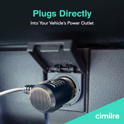 Cimilre S6 Series Portable Car Charger Adapter – Essential 12 V Power Supply for Effortless On-the-Go Breast Pumping with S6 & S6+ Compatibility, Compact and Durable Design for Busy Parents Seeking Ultimate Convenience and Efficiency