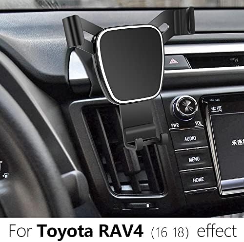 Innovative 360-Degree Car Phone Holder for 2019-2025 Toyota RAV4 – Ultimate Mobile Mount for Safe Navigation and Hands-Free Connectivity – Tailored Fit for LX, XLE, Hybrid LE, SE, Woodland, and Prime SE Models – Effortless Installation, Durable Design, and Enhanced Road Safety