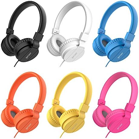 Gorsun Pink Adjustable Kids Headphones – Lightweight Stereo Earphones for Toddlers, Customizable Fit for Growing Ears, Durable Design for Learning & Play, Ideal for All Devices, Protect Hearing with Volume Limiting Features