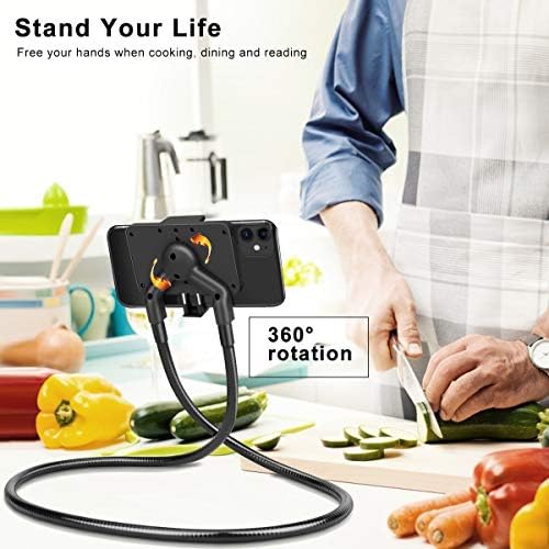 B-Land Cell Phone Holder, Universal Mobile Phone Stand, Lazy Bracket, DIY Flexible Mount Stand with Multiple Function – Enhanced Compatibility and Speed