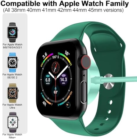 Revolutionary USB-C Magnetic Charging Cable for Apple Watch – High-Speed 6.6 FT Charging Solution Compatible with All Series Models Including Ultra2/Ultra/8/7/6/SE/SE2/5/4/3/2 – Elegant Black Design Ideal for Home and Office Use – Durable Smartwatch Charger for Optimal Performance and Convenience