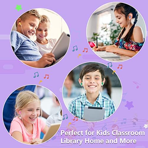 Transform Your Classroom Experience with 100-Pack Colorful Kids Earbuds – Durable Wired Headphones for Students – Perfect for Chromebooks, Laptops, and PCs – Comfortable In-Ear Design for Enhanced Learning and Engagement