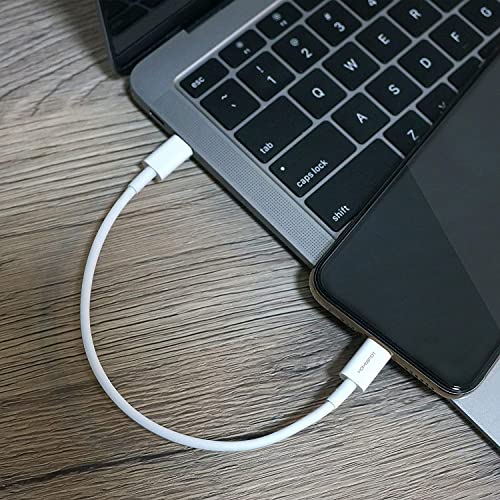 Home Spot 24-Inch USB Type C to Lightning Cable 2-Pack – MFi Certified Fast Charging Solution for i Phone and i Pad Models with Power Delivery, Durable Design, and Enhanced Compatibility for Efficient Charging and Data Transfer