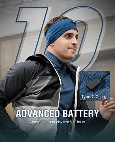 Perytong Wireless Bluetooth Sports Headband Headphones – Ultimate Comfort & Crystal-Clear Sound for Sleep, Yoga & Jogging – Perfect for Insomnia Relief, Meditation, and Easy Device Pairing