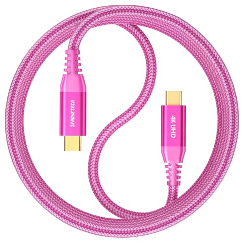 Long USB C Monitor Cable 10FT, 4K@60Hz Video Output 100W PD Charging, 20Gbps Data Transfer, Long USB C 3.2 Gen 2×2 Cable for MacBook, iPad, Dell, LG, ARZOPA, KYY for Portable Monitor – Enhanced Compatibility and Speed